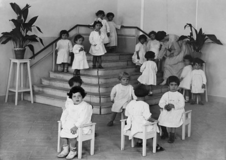 montessori kindergarten, naples 1920-30