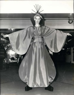 Sep. 18, 1972 - Japanese Fashions In London: Japanese-born designer Yuki has arrived in London and today showed his own creations which will be on sale at his own shop in Harvey Nichols. Yuki has work...