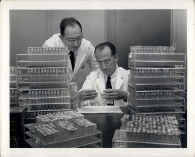 Apr. 04, 2012 - The National Foundation for Infantile Paralysis -120 Broadway New York 5, N.Y. October 7, 1954. Virus Research Laboratory, Municipal Hospital Pittsburgh, Pa.. Dr. Jonas E. Salk, discov...