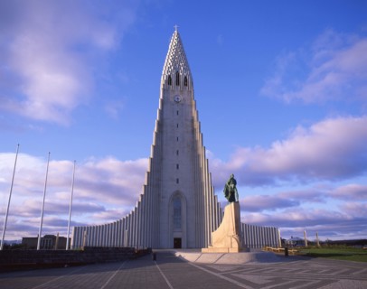 Hallgrímskirkja (Church of Hallgrímur), Skólavörðustígur, Reykjavík, Capital Region, Republic of Iceland