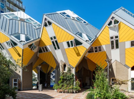 Cube Houses (Kubuswoningen), Blaak, Rotterdam, Netherlands