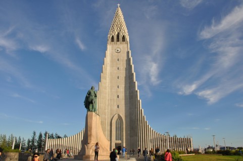 Hallgrímskirkja, Reykjavik, Iceland