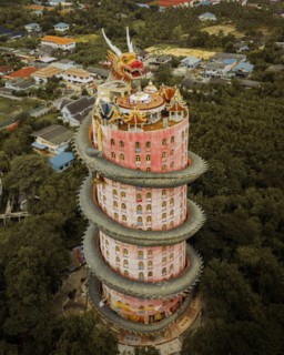 Wat Samphran, Dragon Temple, Bangkok, Thailand