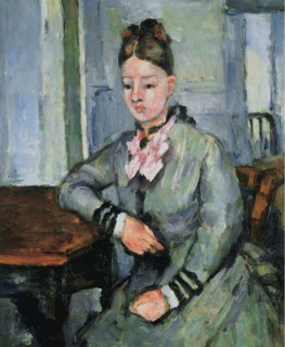 Madame Cézanne accoudée.