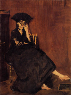 Édouard Manet - Berthe Morisot à l'éventail