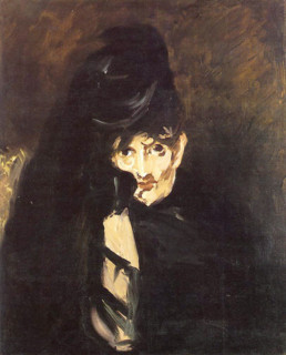 Édouard Manet - Berthe Morisot in mourning