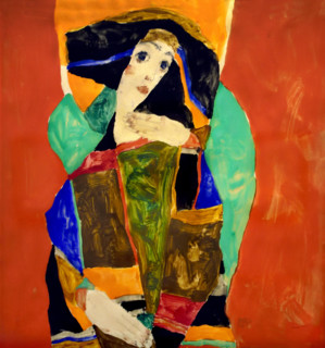 Wally Neuzil - Female Portrait 1912 Egon Schiele (1890 – 1918) Austrian, Austria