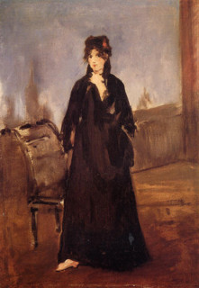 Edouard Manet - Young Woman With Pink Shoe Portrait Ber Morisot 1868