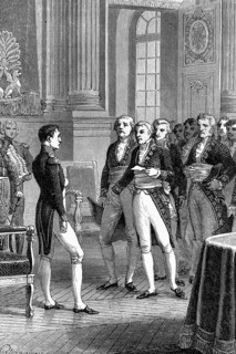 Louis de Fontanes congratulating Napoleon
