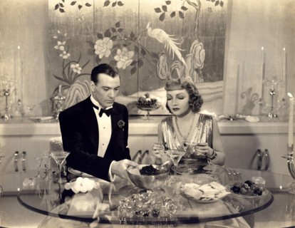 1938 , USA : The movie actors GARY COOPER and CLAUDETTE COLBERT in " Bluebeard's Eight Wife " ( 1938 - L' ottava moglie di Barbablu' ) by Ernst Lubitsch - MOVIE - FILM - CINEMA - marito e moglie - mat...