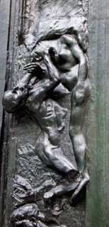 Detail from The Gates of Hell by Auguste Rodin 1840 1917 France late 19th century