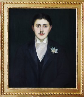 Portrait of Marcel Proust by Jacques-Emile Blanche, Musée d'Orsay (Orsay Museum), Paris, France