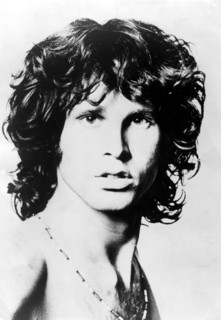 Portrait of The Doors lead singer Jim Morrison