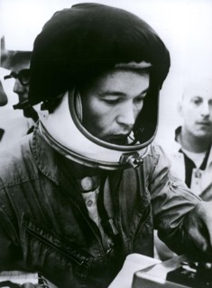 Jul 20, 1966; Cape Canevral, FL, USA; American Astronaut MICHAEL COLLINS, running tests for the mission. (Credit Image: ©