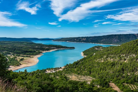 Lake Sainte-Croix, Verdon Gorge, Provence in France