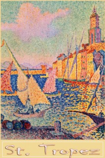 Vintage Travel St. Tropez