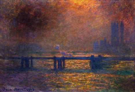 Monet, La Tamise à Charing-Cross