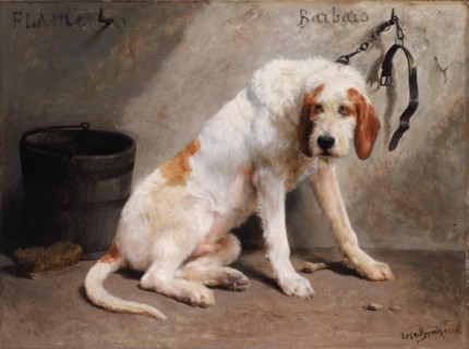Marie-Rosalie Bonheur (also called Rosa Bonheur), French, 1822-1899 -- Barbaro after the Hunt