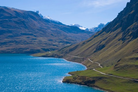 Europe France Savoie lake of Mont cenis