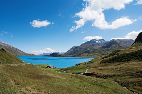France, Col du Mont Cenis, Lac du Mont Cenis