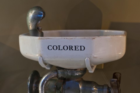 Segregated drinking fountain, 1940s / 1950s - USA