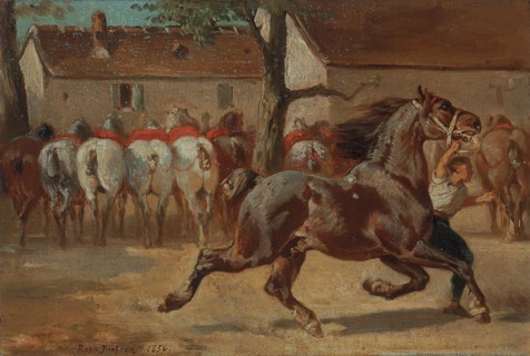 Rosa Bonheur - Trot un cheval