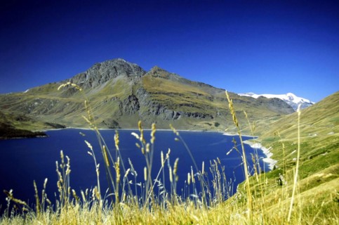the lac du mont cenis,rhone-alps