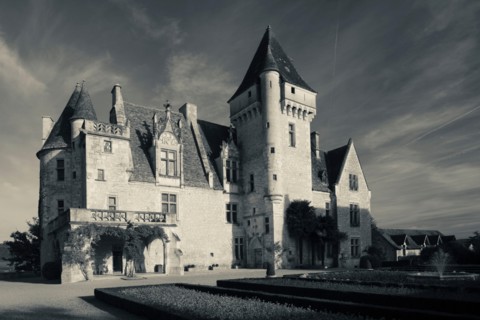 France, Aquitaine Region, Dordogne Department, Castelnaud-la-Chapelle, Chateau des Milandes, former home of dancer Josephine Baker