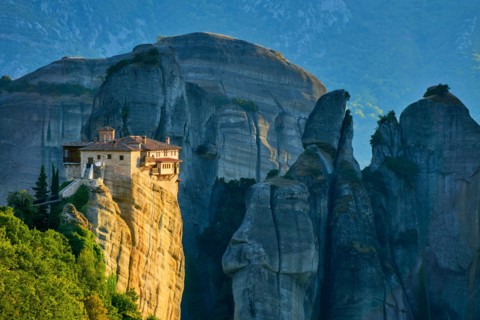 Monastery at Meteora, Greece
