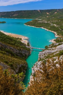 Canyon of Verdon and lake Sainte-Croix - Provence France