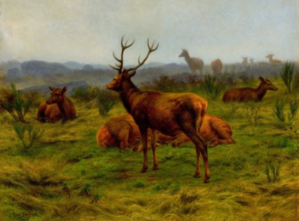 The Monarch of the herd, Rosa Bonheur, 1868