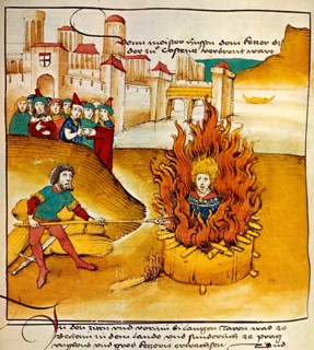 Burning of Jan Hus at the stake
