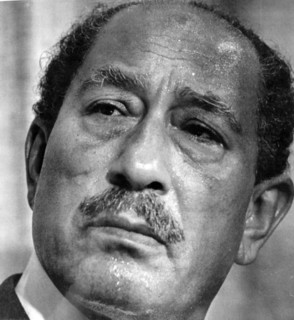 Muhammad Anwar el-Sadat (1918 - 1981), President of Egypt, serving from 15 October 1970 until his assassination by fundamentalist army officers on 6 October 1981. Sadat was a senior member of the Free...