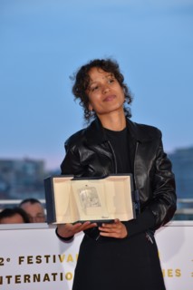 CANNES, FRANCE. May 25, 2019: Mati Diop at the Palme d'Or Awards photocall at the 72nd Festival de Cannes.
Picture: Paul Smith / Featureflash