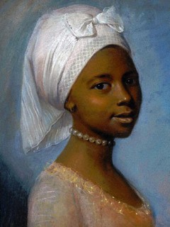 Switzerland: 'Portrait of a Young Black Woman'. Pastel on canvas painting formerly attributed to Jean-Étienne Liotard (1702-1789), late 18th century.

Jean-Étienne Liotard (1702–1789) was a Swiss-Fren...