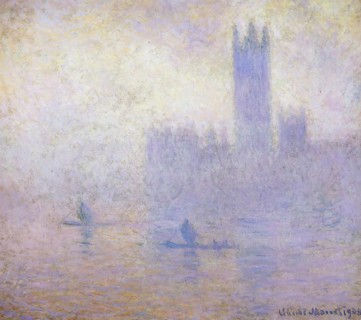 Monet, Le Parlement, effet de Brouillard