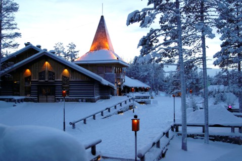 Santa Claus Village in Rovaniemi Finland