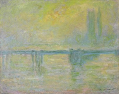 Monet, Le Pont de Charing-Cross, brouillard