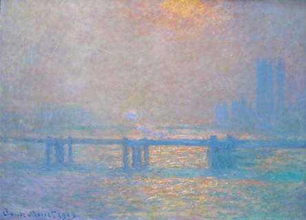 Monet, La Tamise à Charing-Cross