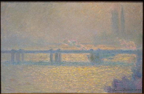 Charing Cross Bridge by Claude Monet, 1900, oil on canvas