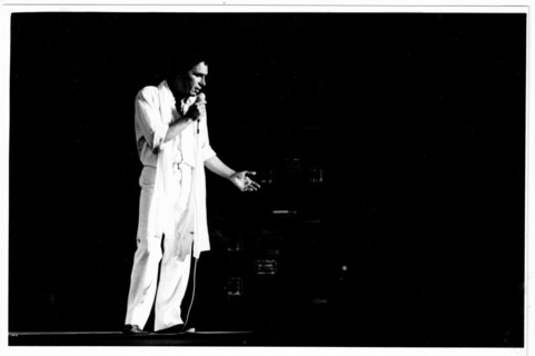 Claude Nougaro performs in Lyon, France