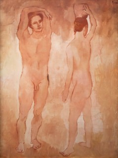 Painting 'Les Adolescents' ('The Adolescents') by Pablo Picasso