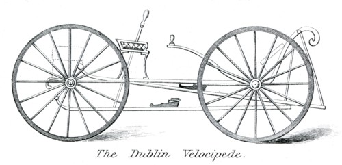 the dublin velocipede human-powered vehicles wheels bike bicycle transport