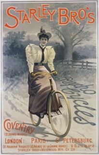 STARLEY BROTHERS "PSYCHO" BICYCLE advert about 1893