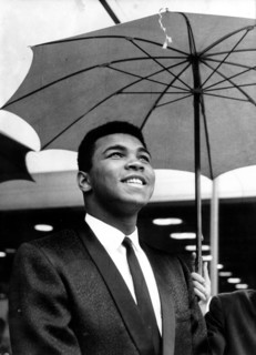 Sep 02, 1966; Frankfurt, Germany; CASSIUS CLAY or MUHAMMAD ALI, world champion in heavy weight, came to Frankfurt, Germany on Agust 30th. to have a title fight to European champion Karl Mildenberger i...