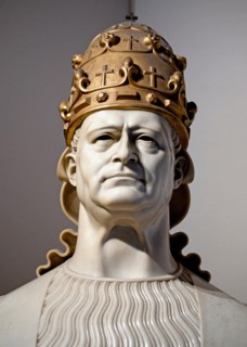 Bust of  Pope Pius XI 1931 Adolfo Wildt Italian  1868-1931  Vatican Rome Italy