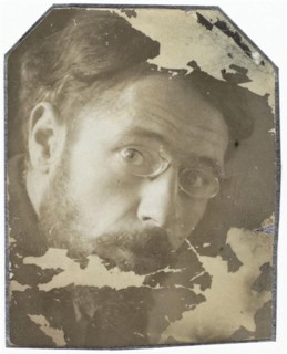 Tête de Bonnard (Portrait photograph of Pierre Bonnard), c.1899, Musée d'Orsay