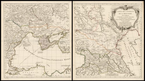. Français : Charles Francois Delamarche: Carte Des Environs De La Mer-Noire ou se trouvent L'Ukrayne, La Petite Tartarie, La Circassie, La Georgie, Et Les Confins De La Russie Europeenne, Et De La Tu...