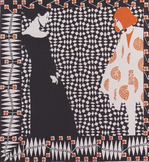 Koloman Moser - Early Spring Illustration Poem Rainer Mari Rilke 1901 1 1901