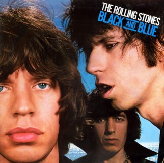 The Rolling Stones: LP front cover 'Black and Blue'